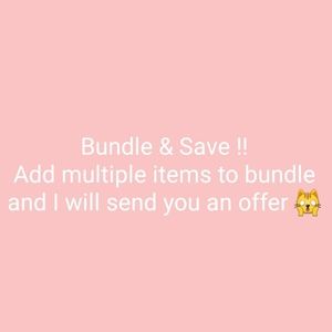 Bundle multiple items and I will make you an offer